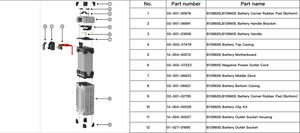 B13960S Smart Battery Parts