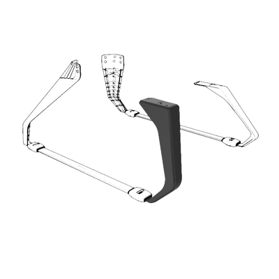 P20 2018 Landing Skid (Front-right)